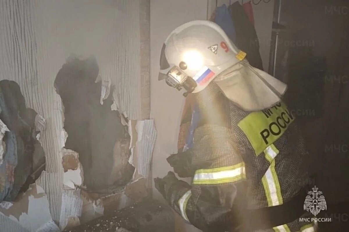    В пожаре в свердловском поселке погиб мужчина