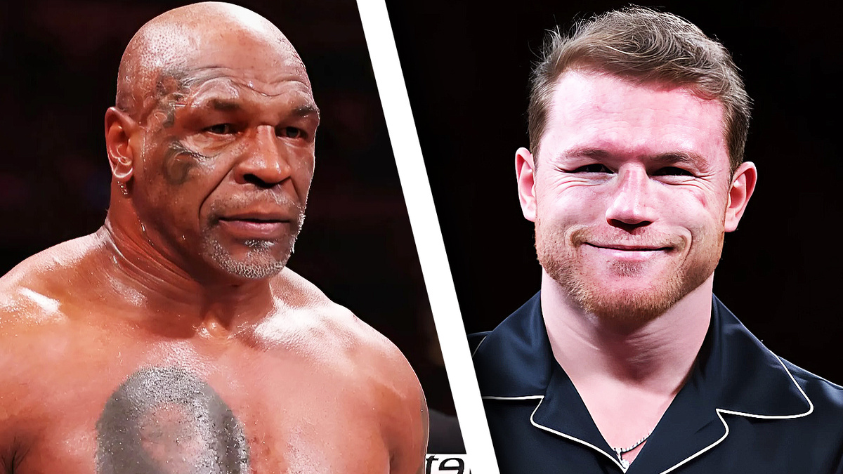 Майк Тайсон и Сауль Альварес