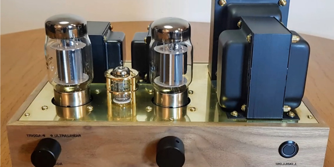 Однотактный ламповый стерео усилитель на лампах ЕСС85 и EL34