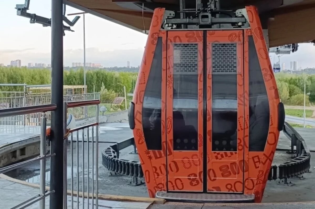    Нижегородская канатная дорога закрылась до конца апреля