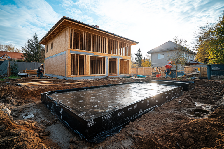    гидроизоляция, фундамент Ёхаус