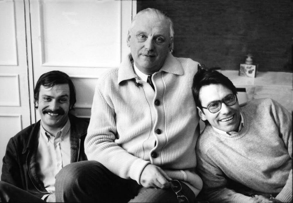 Сергей Михалков с сыновьями