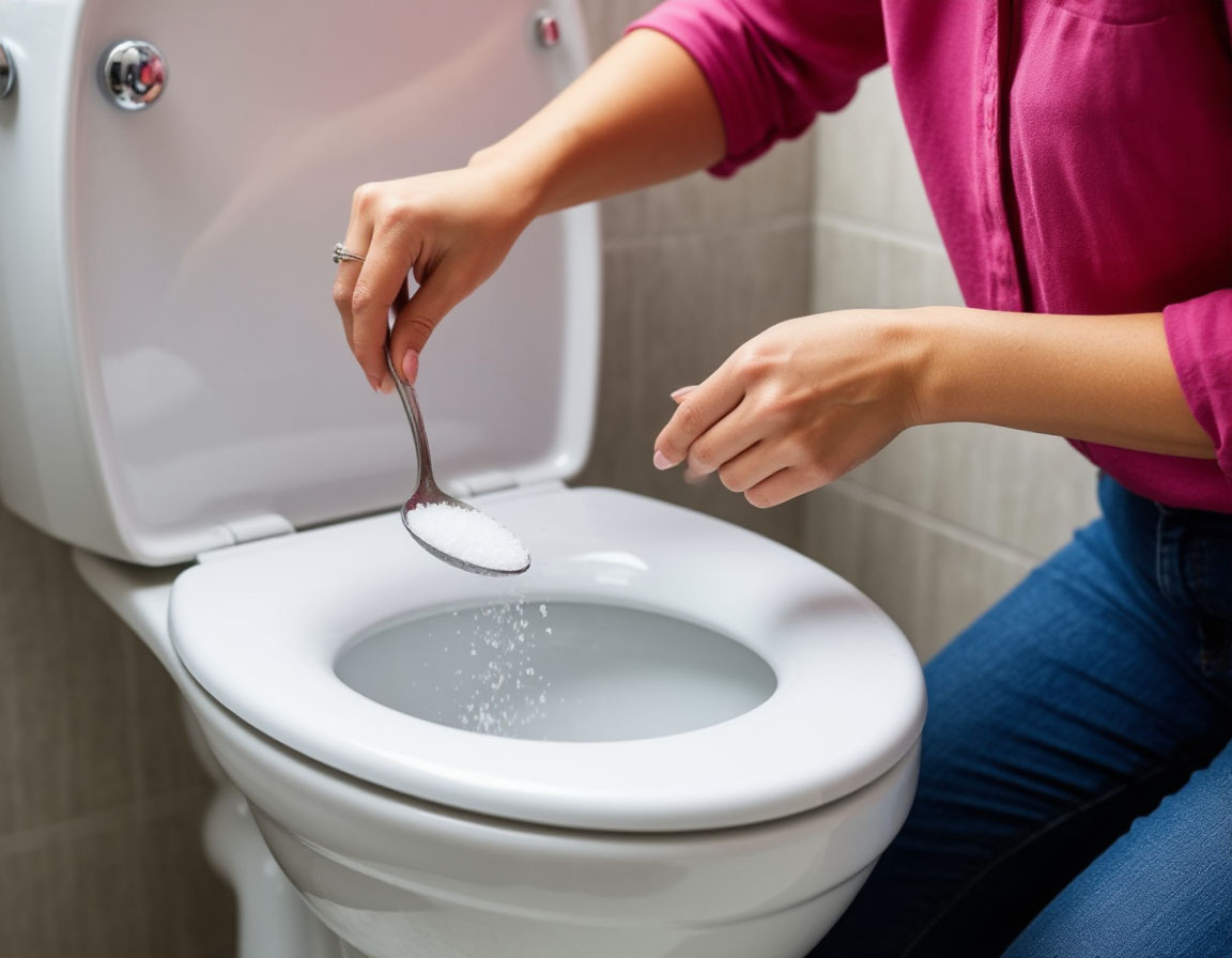 Использование соли в туалете