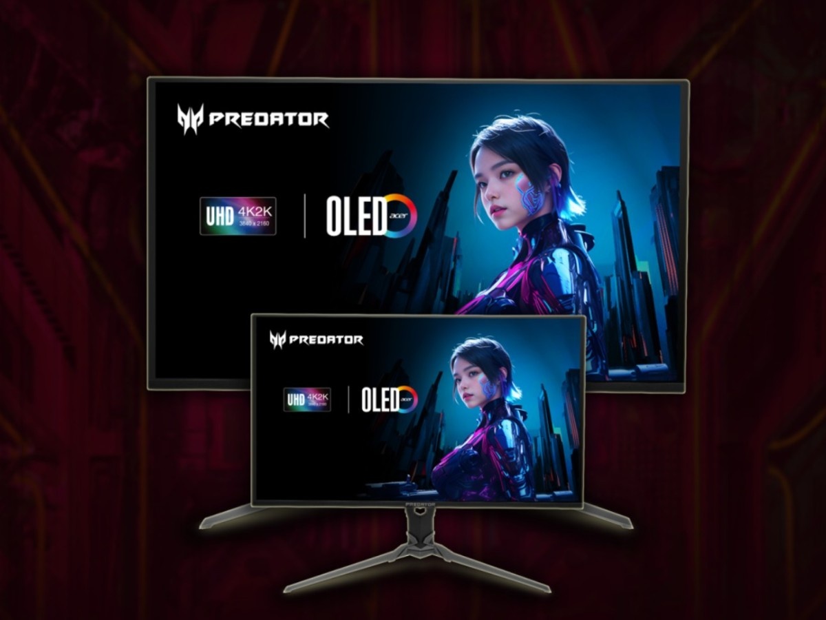    Acer представила новые игровые мониторы Predator с экранами QD-OLED