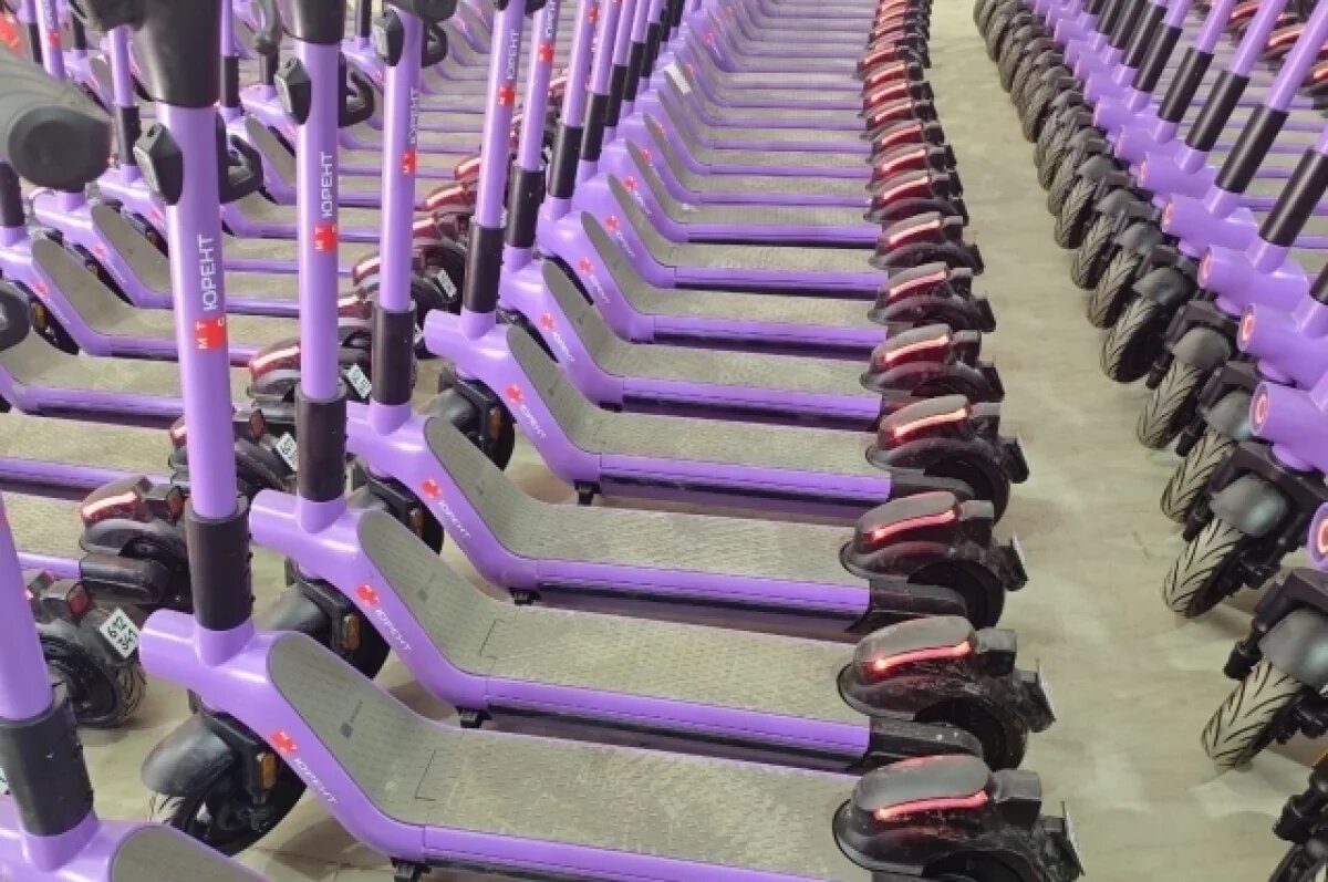    На улицах Омска появятся новые самокаты