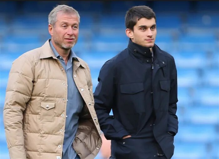 Абрамович с сыном