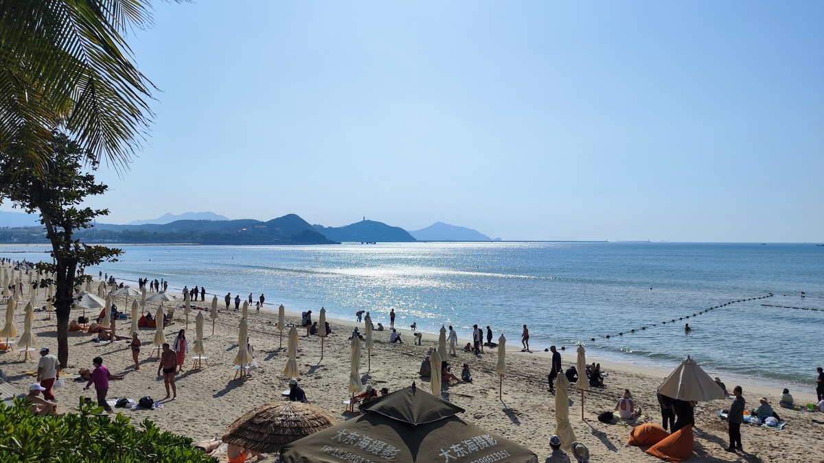 Пляж Дадунхай рано утром