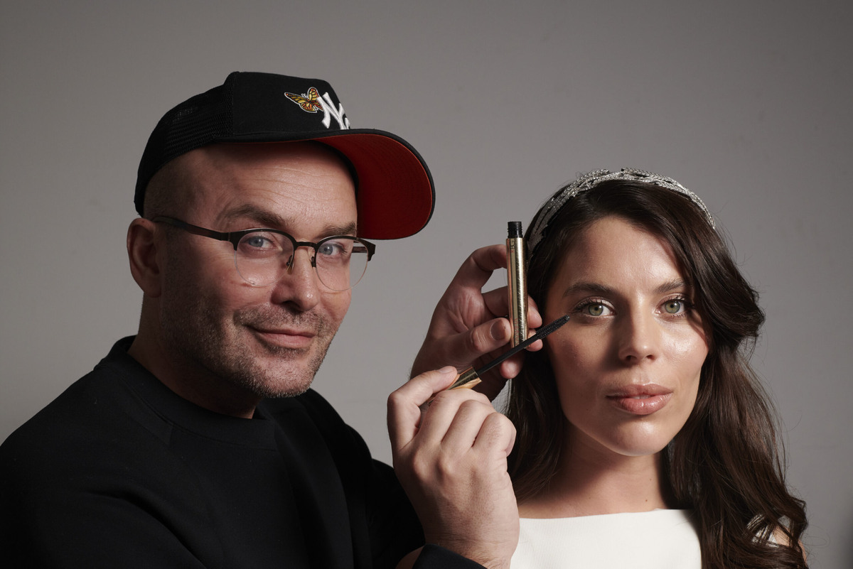 Владимир Калинчев на съемке обновленной коллекции Atelier PM