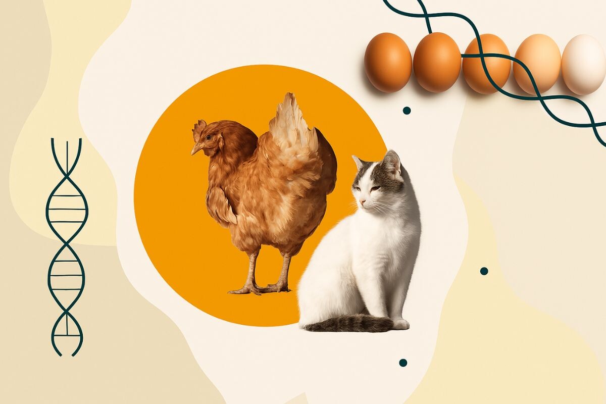 Аллергия на курицу у кошек