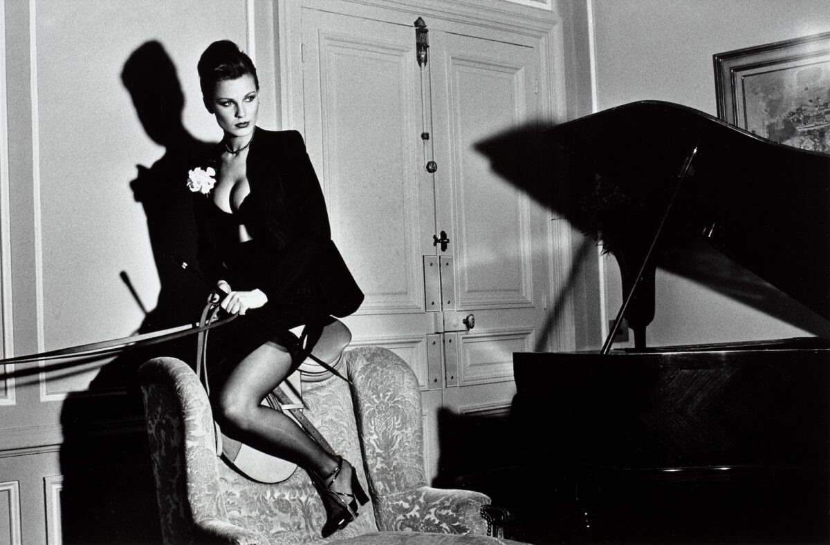 Helmut Newton Saddle II, Paris, 1976