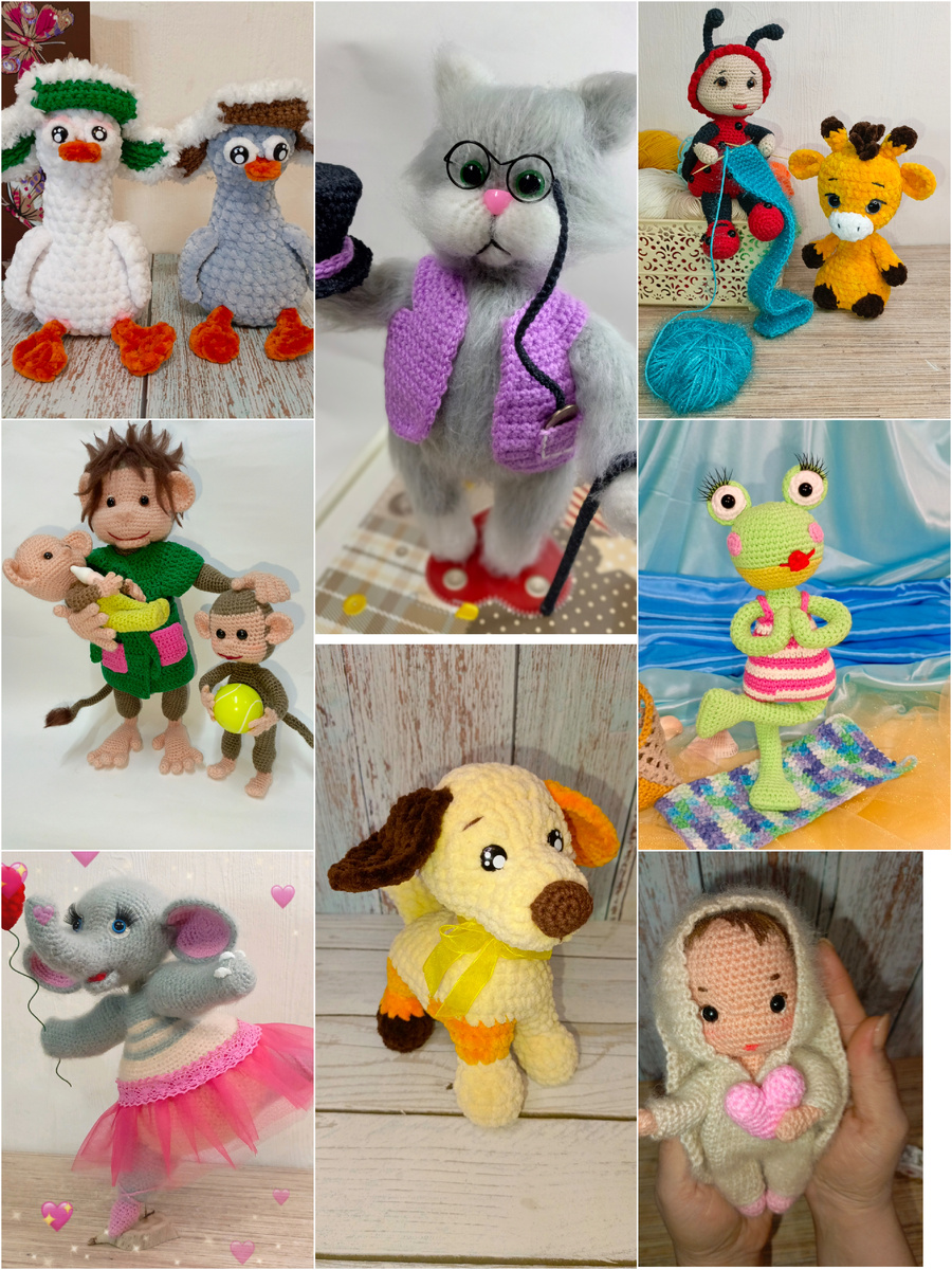 Некоторые мои работы в рамках этого совместного проекта