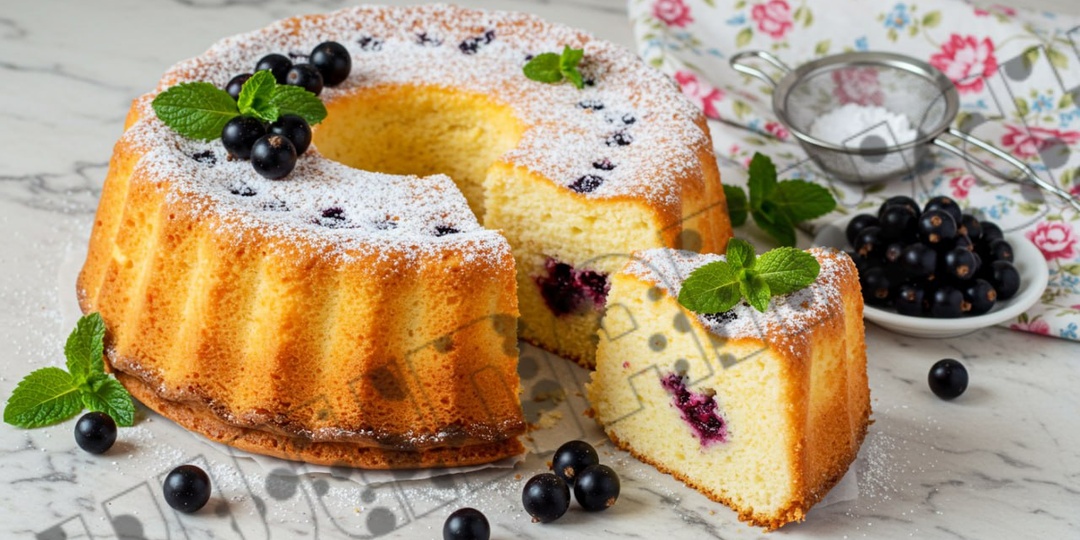 Творожный кекс с ягодами: простой рецепт для домашнего чаепития
