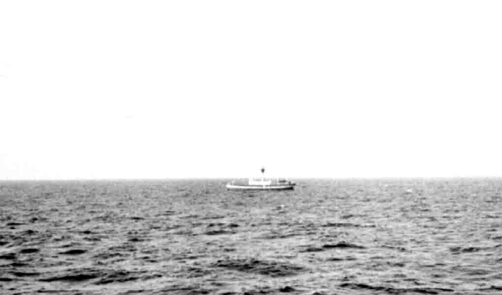 Смог сфотографировать плавмаяк "Галлопер"