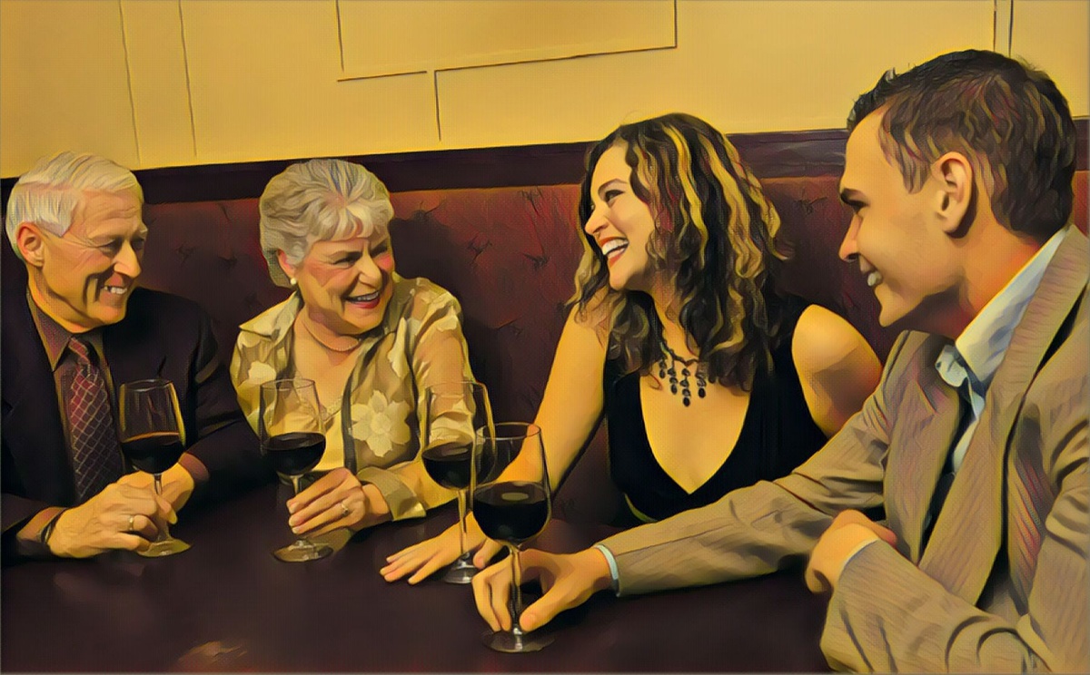 Родители Руслана и родители Анны встретились