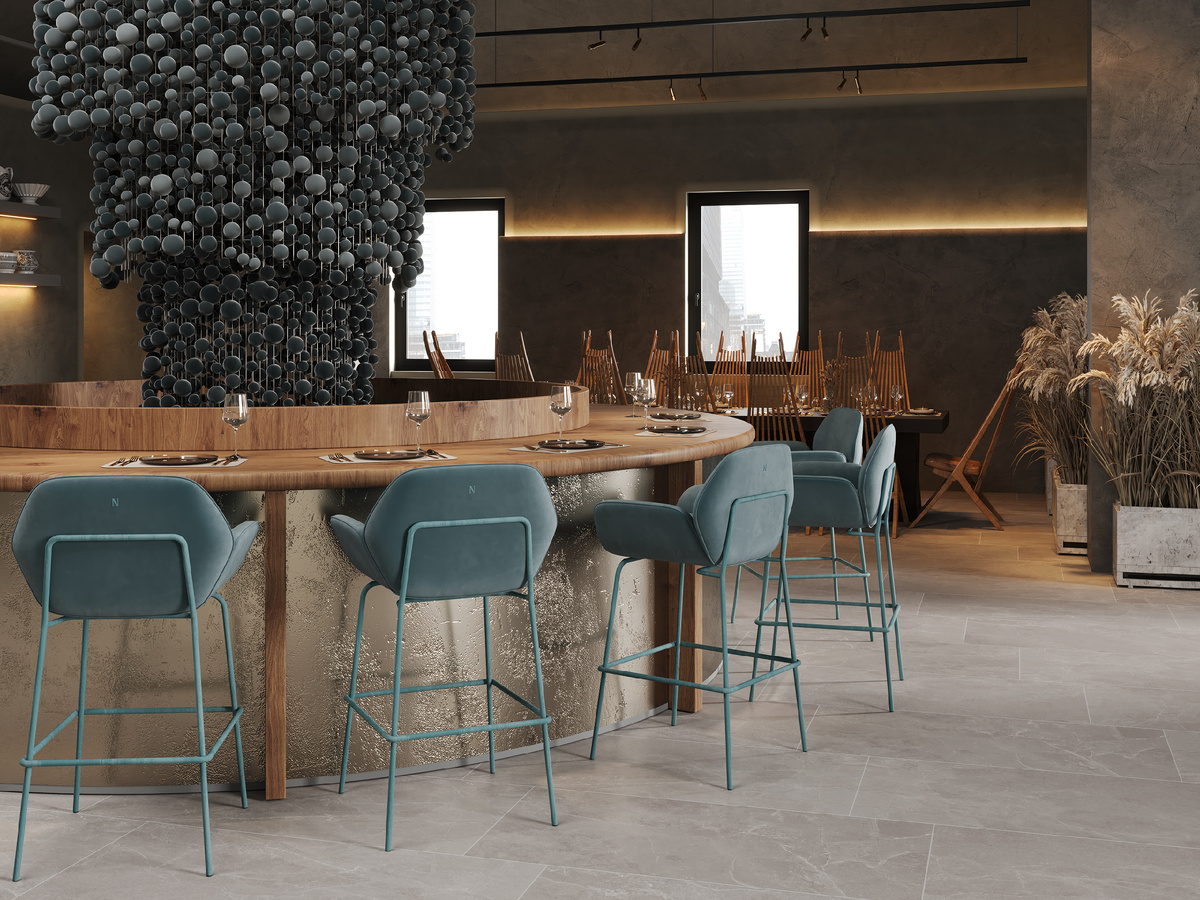 Керамогранит из премиальной линейки Indigo Illusion ™ Ametis by Estima. Источник: Estima