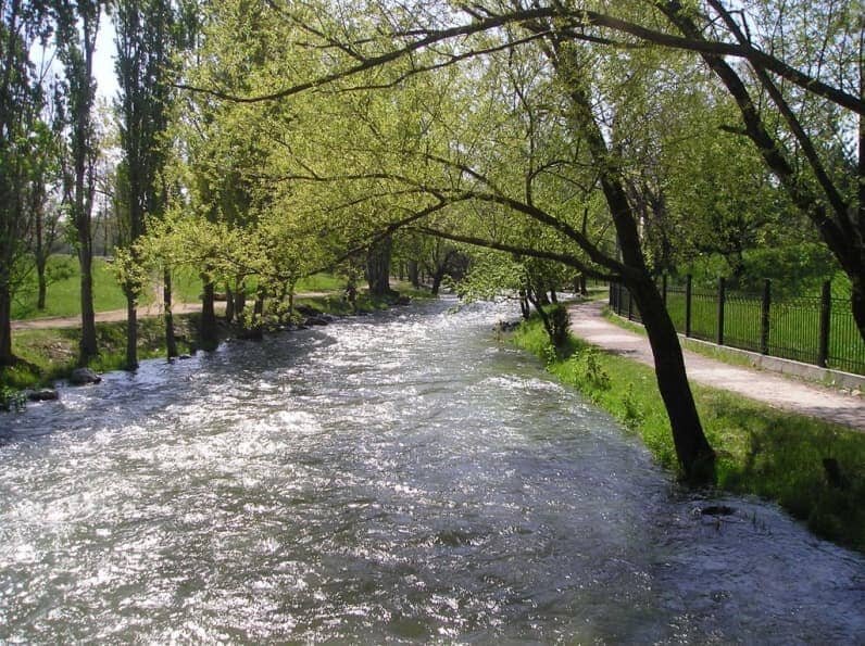 Река Салгир. 