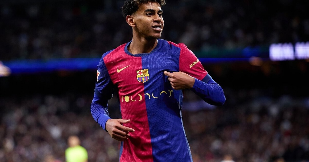 Ламин Ямаль против Мадридского «Реала».