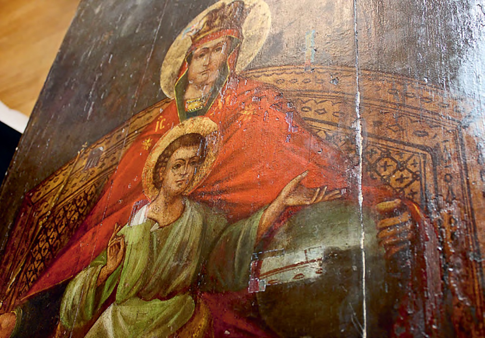 Икона Божией Матери «Державная». Фото: Журнала Московской Патриархии, 3 выпуск 2023 года