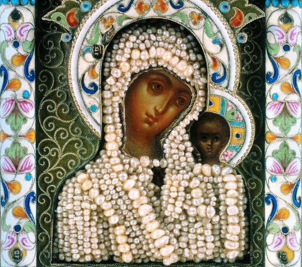 Жемчужные наряды икон. Часть 2
