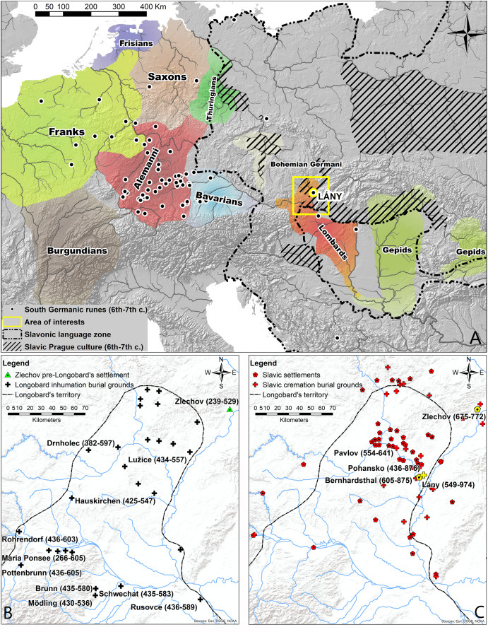 Места раскопок чешских товарищей. Рисунок из интернета
