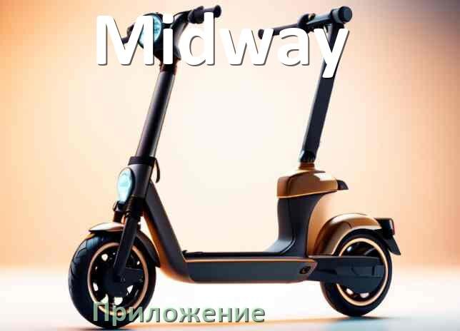 
Приложение для самоката Midway на iPhone и Android для настройки, прошивки, управления