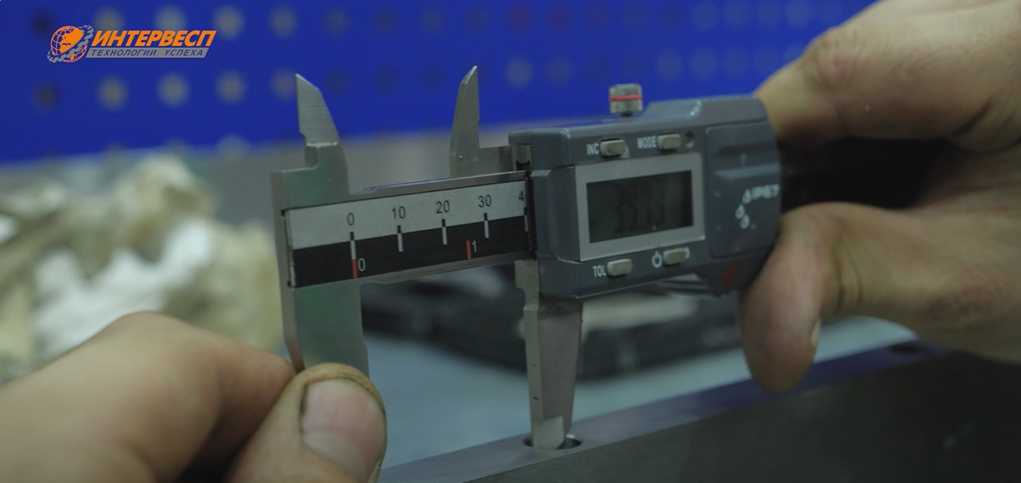 Замер деталей на предприятии