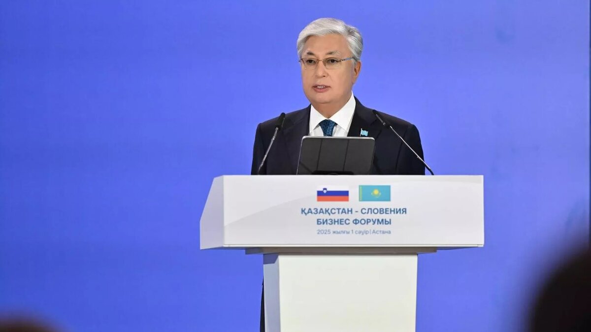 Касым-Жомарт Токаев на казахско-словенском бизнес-форуме © Photo : Акорда