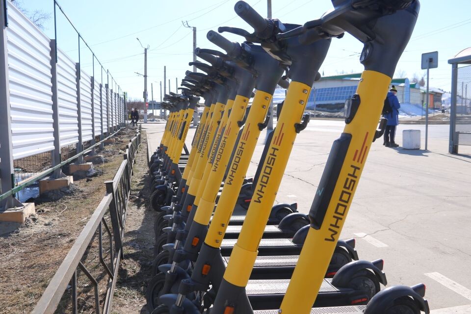    Электросамокаты. Барнаул. Источник: Виталий Барабаш/"Толк"