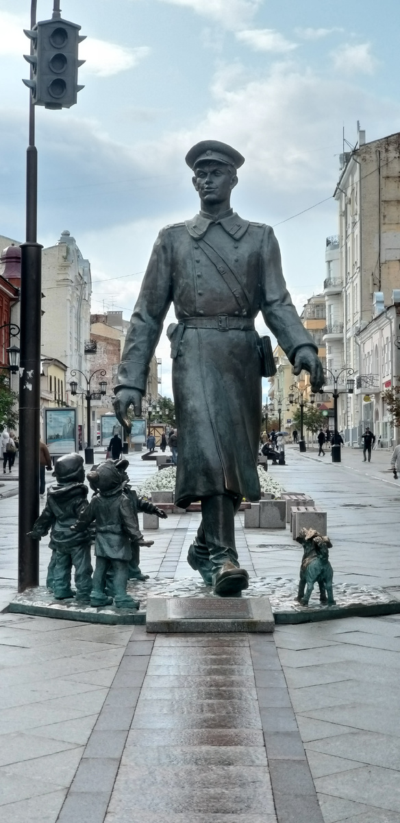 памятник дяде степе ленинградская улица достопримечательности Самары 