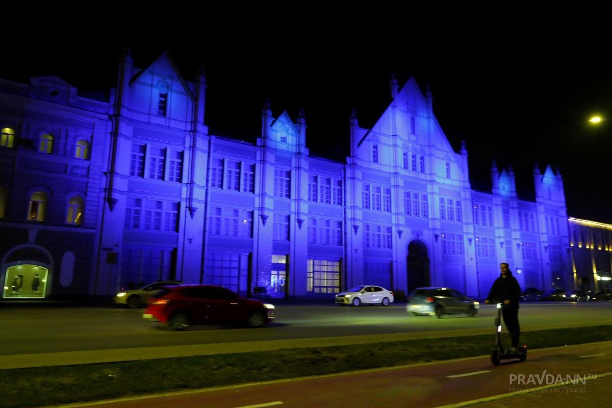    Нижегородская область в седьмой раз присоединится к международной акции «Зажги синим»