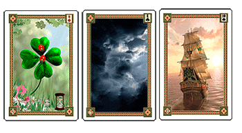 Клевер (2)+Тучи(6)+Корабль(3)