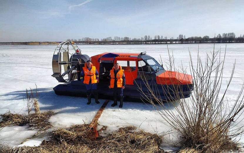    Провалившегося под лед Камы мужчину спасли в Удмуртии