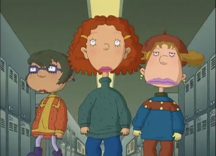 Джинджер и её подруги Мэйси и Доди