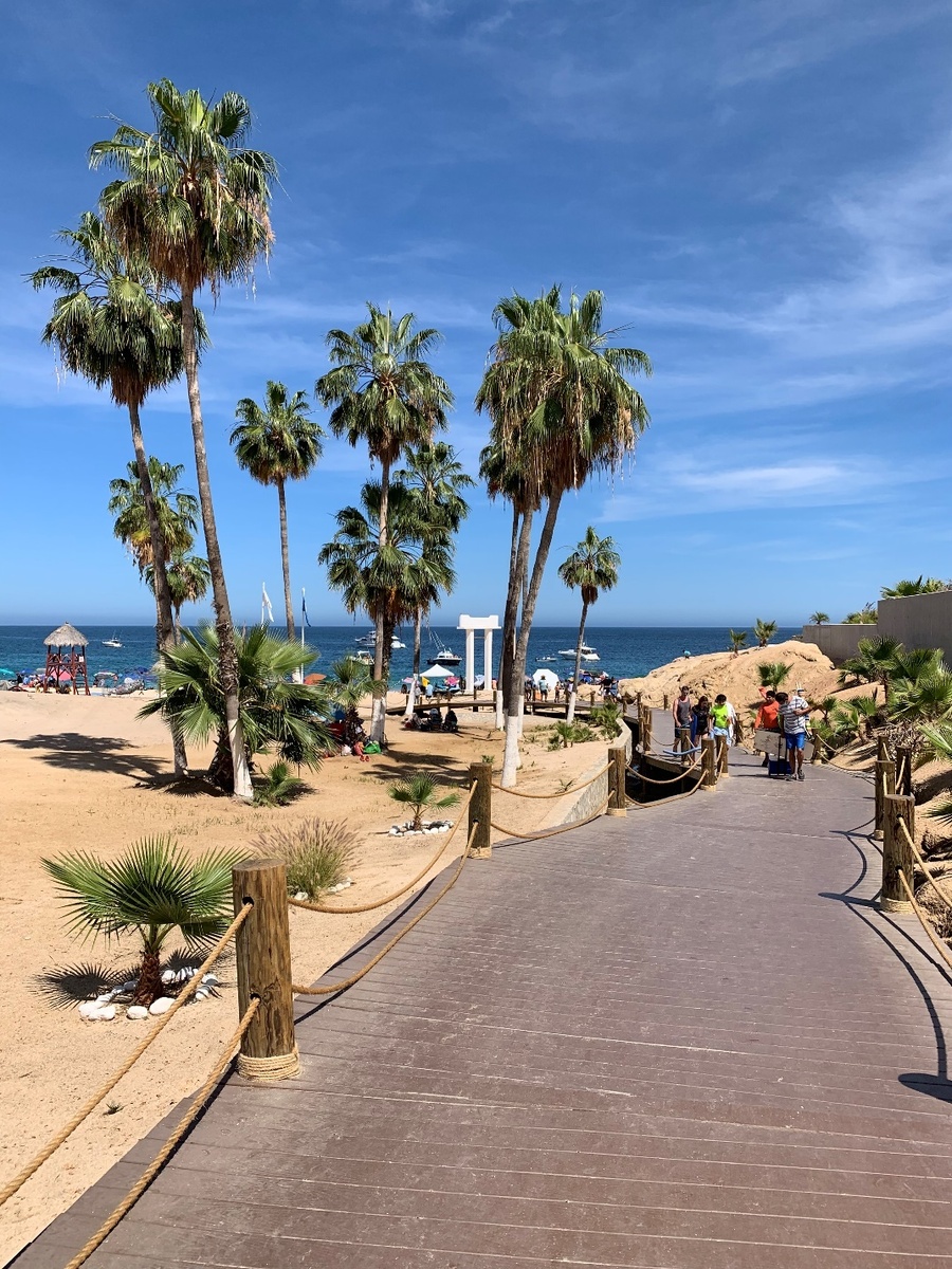 Вход на пляж Чилено