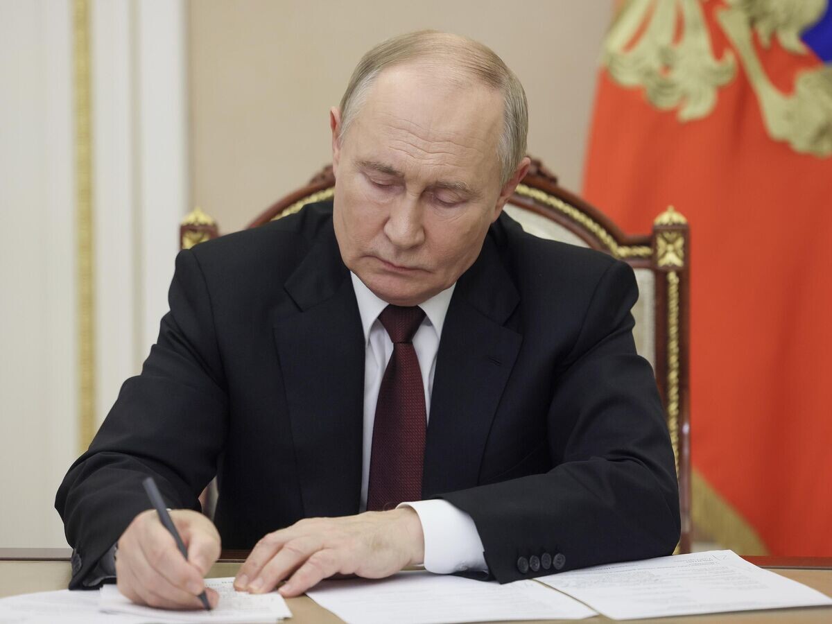    Президент России Владимир Путин© РИА Новости / Михаил Метцель