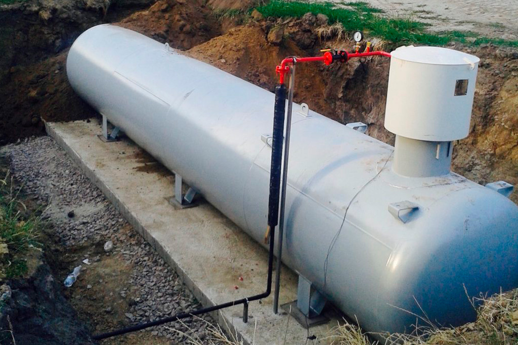 Газгольдер для сжиженного газа