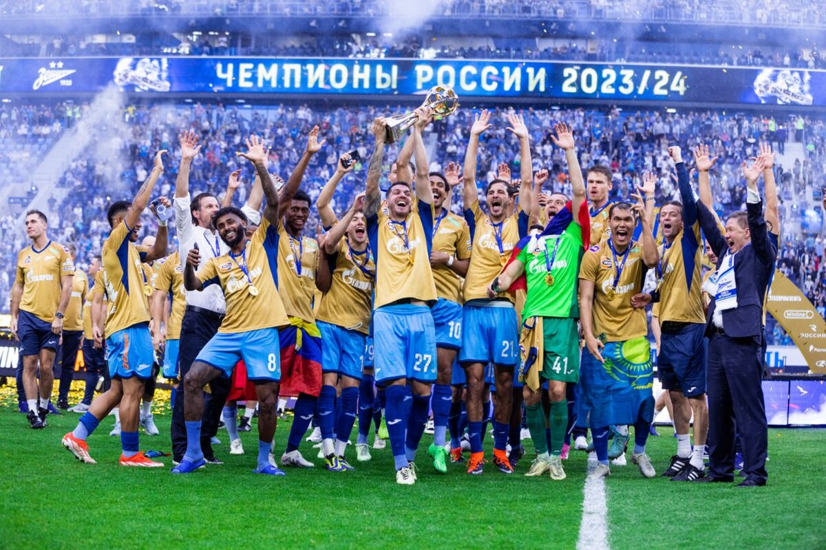 По моим прогнозам, "Зенит" в седьмой раз победит в РПЛ. Фото тг-канал "Зенита"