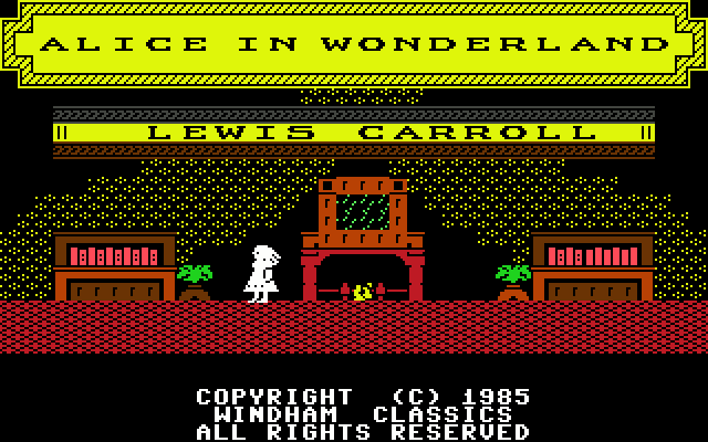 "Alice in Wonderland", 1985. Windham Classics