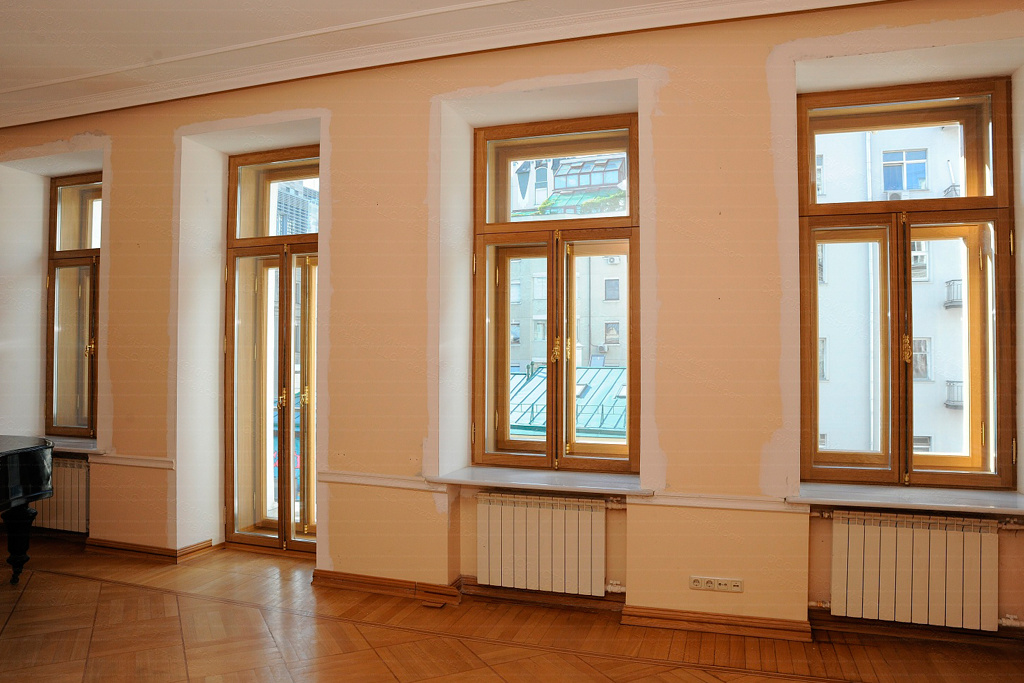 Классические деревянные окна