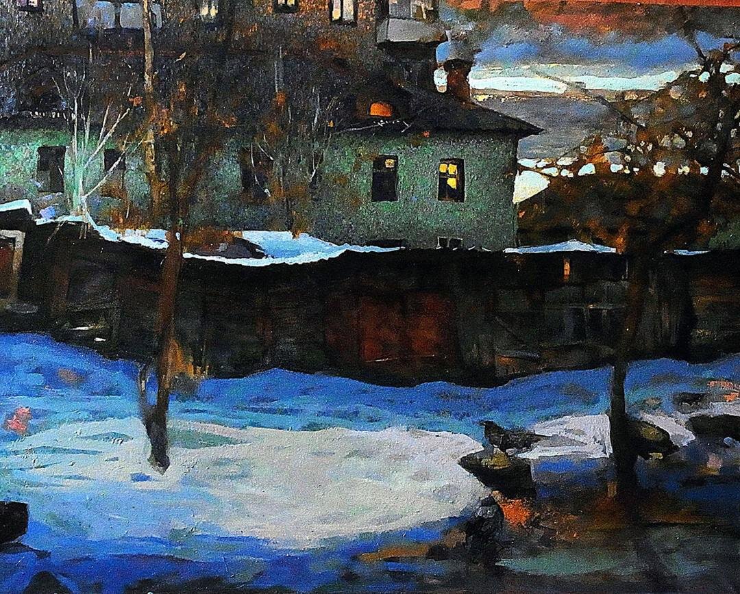 Анатолий Федай. "Двор детства. Чуриловка"