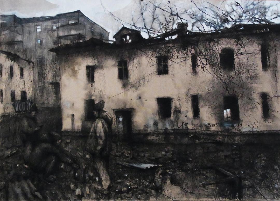 Анатолий Федай. Из серии "Мусорный ветер"