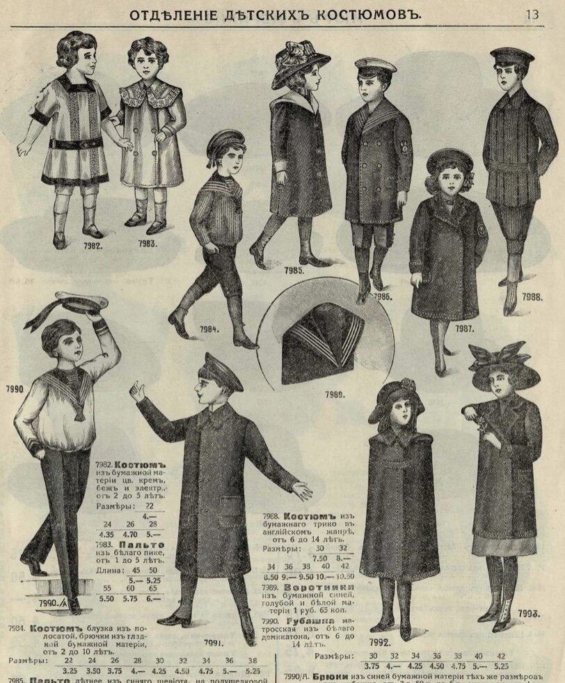 Из каталога Мюр и Мерелиз 1913 года.