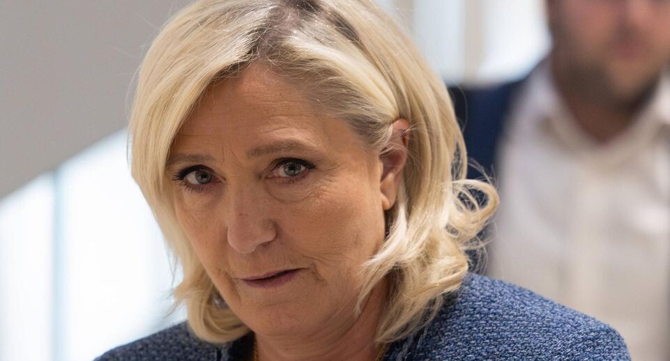    Глава фракции французской партии «Национальное объединение» (RN) Марин Ле Пен. IMAGO/Alexis Sciard / www.globallookpress.com