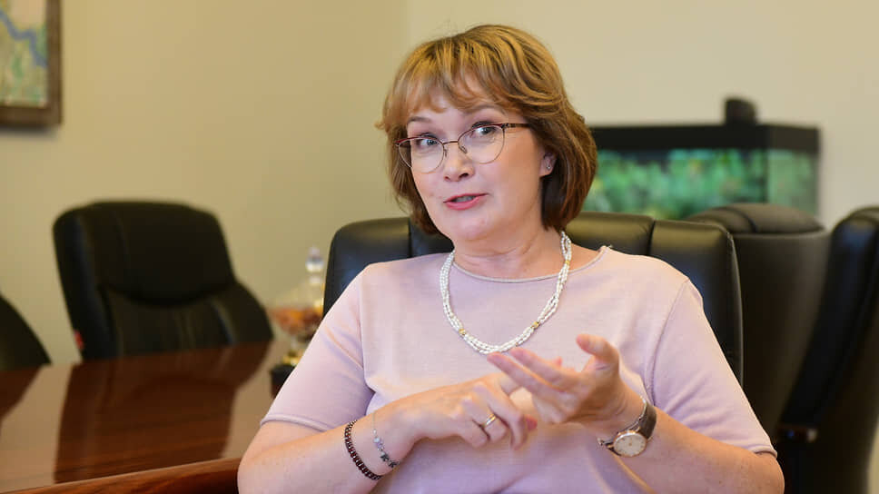 Людмила Коган, владеющая 80% акций банка «Уралсиб».📷Фото: Александр Коряков / Коммерсантъ