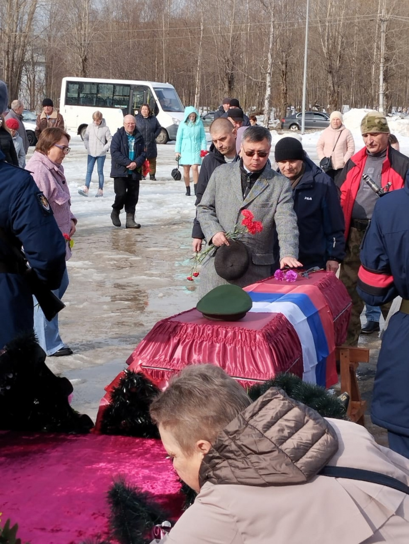    Карелия проводила в последний путь юного земляка, погибшего на спецоперацииАдминистрация Сегежского округа