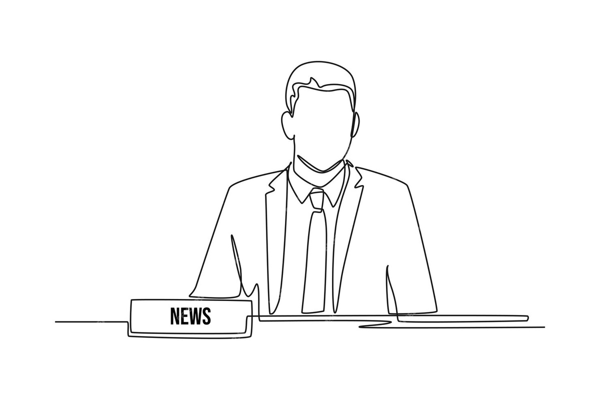 Ведущий каких-то новостей