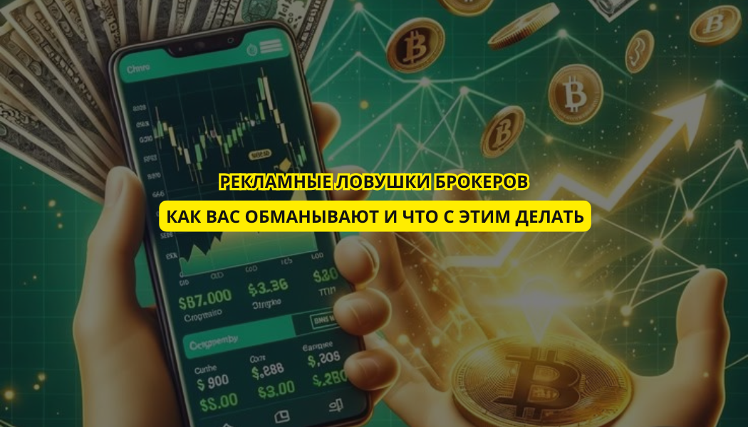 Рекламные ловушки брокеров: как вас обманывают и что с этим делать