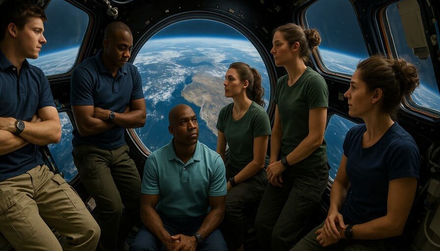 Краткий пересказ книги за 3 минуты — астронавты созерцают Землю из космоса