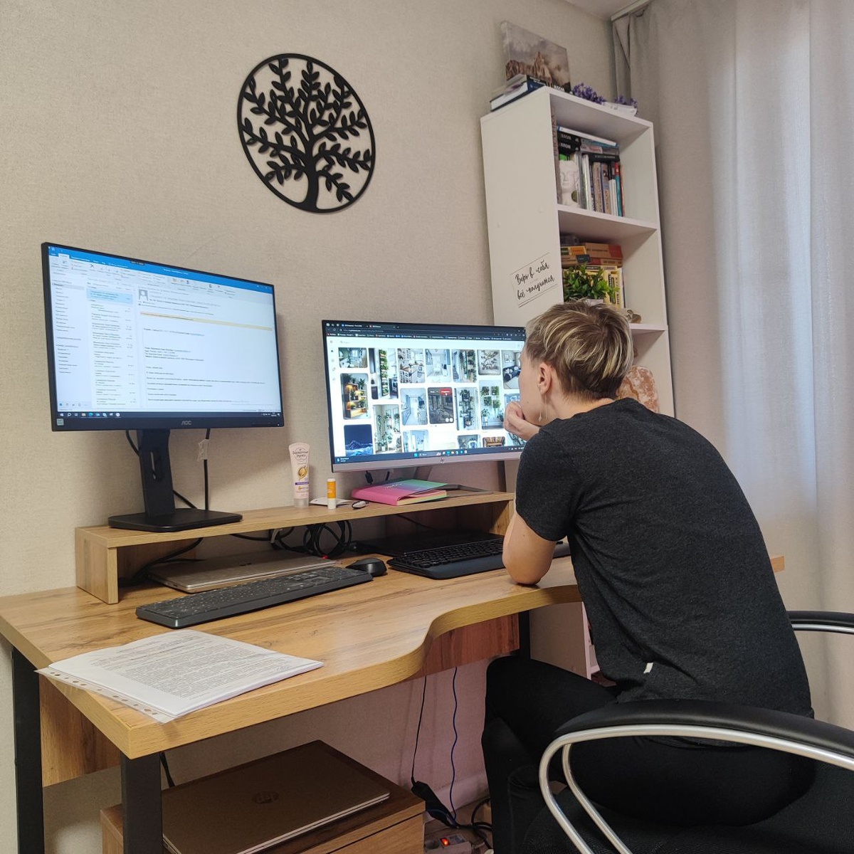 Часы, проведенные на сайтах