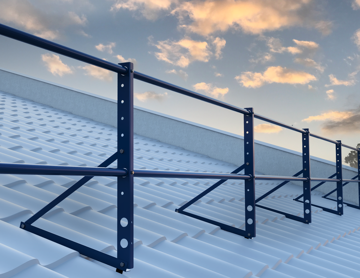 Ограждение на металлочерепицу DECO